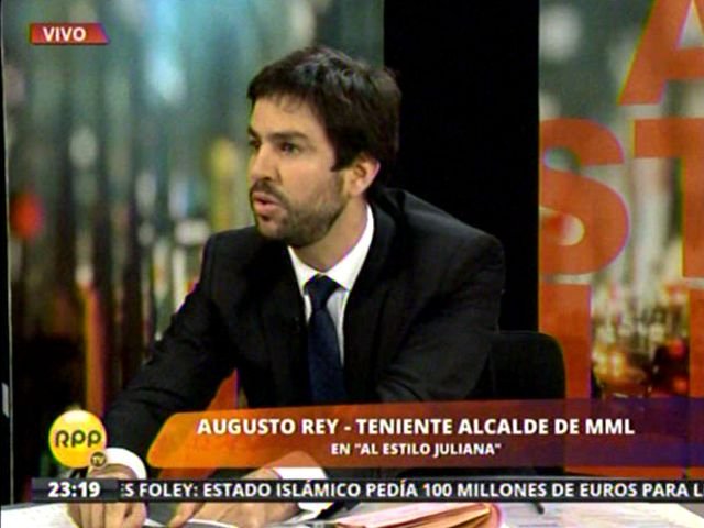 Augusto Rey afirma que tenía contrato con UNOPS, no con Emape | RPP ...